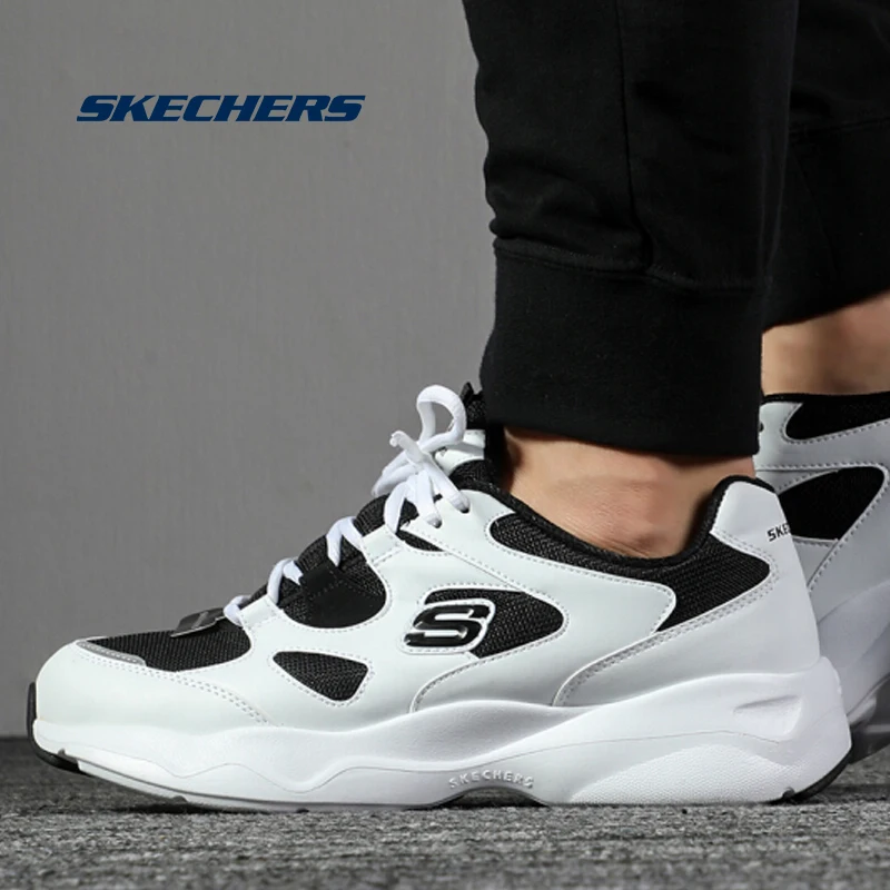 Skechers/мужские кроссовки D'lites унисекс дышащая повседневная обувь мужские легкие