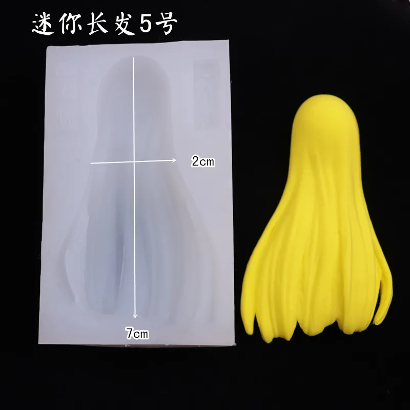 Ульсветильник Кая глиняная кукла для лица маленькое лицо форма короткие волосы