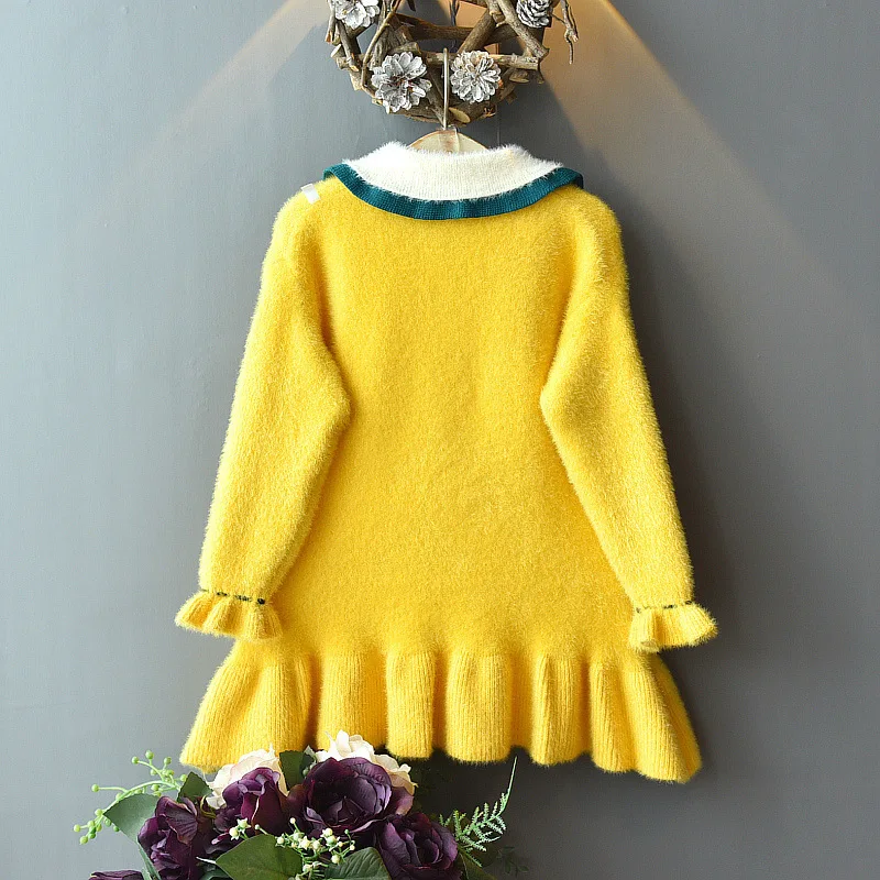 Платье с длинным рукавом для девочек 3-7 лет | Детская одежда и обувь