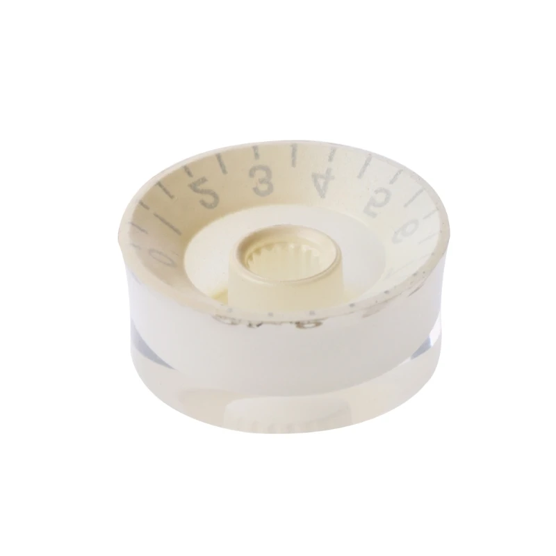 Регулятор басов для электрогитары 1 шт. кнопка регулировки громкости LP белого