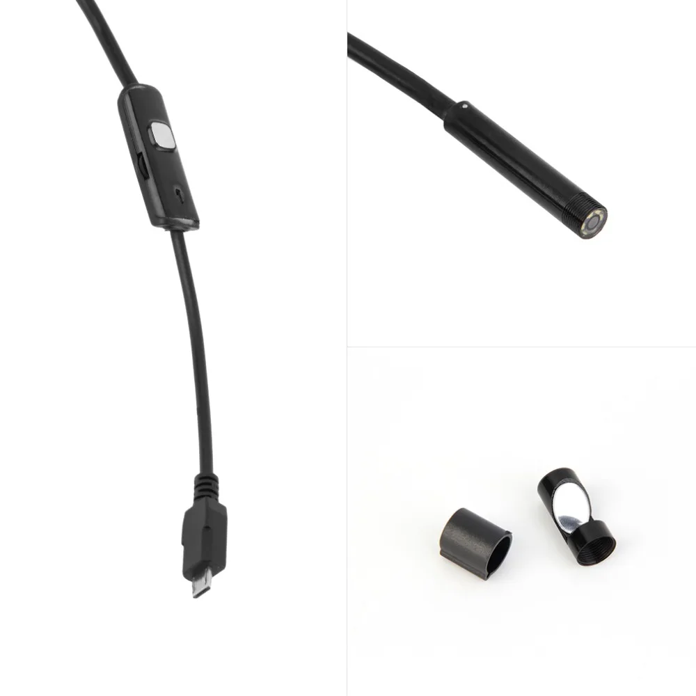 1 5 м/7 мм объектив жесткий кабель USB осмотр мини камера трубка змея IP67