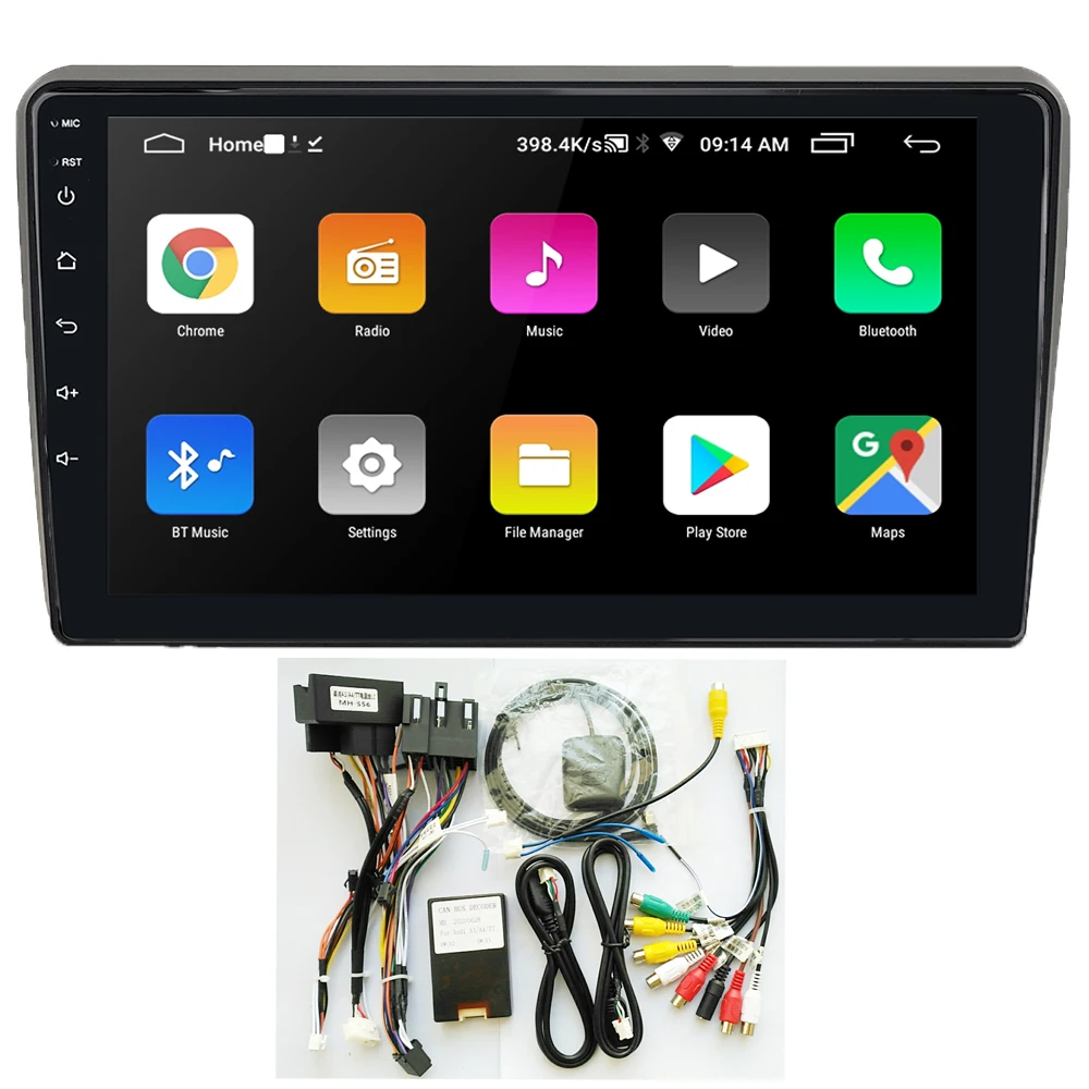 $102.59 Android Car Radio Multimedia Video Player For Au di A3 2003 2004 2005 2006 2006 2007 2008 2009 2010 2011 Navigation GPS 2din