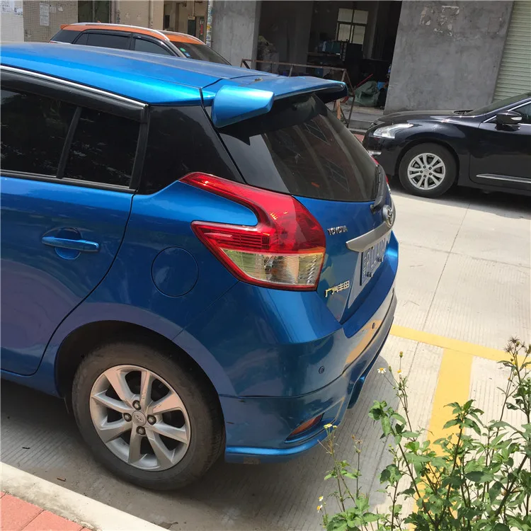 Спойлер для Yaris 2014 2017 спойлер хэтчбека Toyota из АБС пластика YDKD заднего крыла
