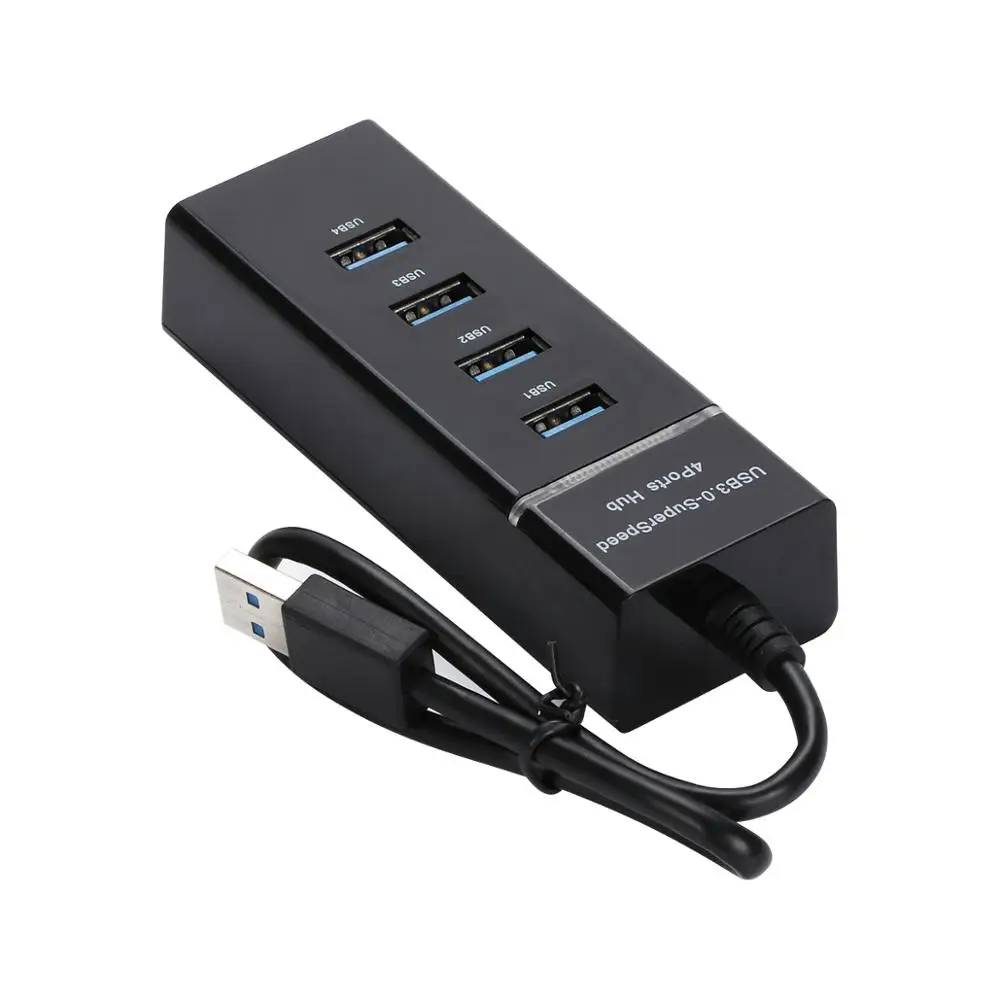 Мульти 4-Порты и разъёмы USB 3 0 концентратор разветвитель расширения высокого
