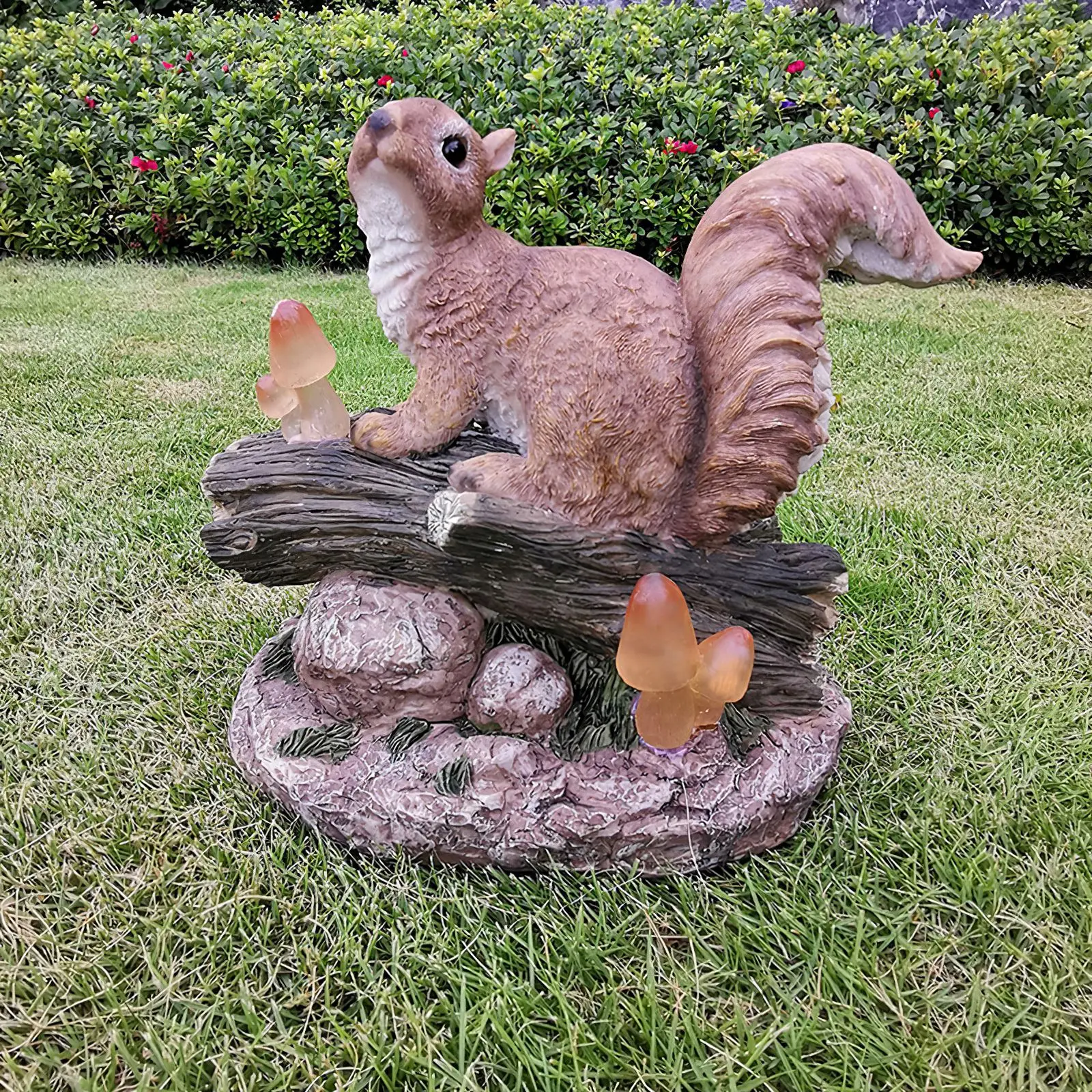 

Christmas Simulation Little Squirrel Animal Model Figurine Home Decor Miniature Fairy Garden Decoration Accessories