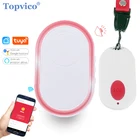 Кнопка тревоги Topvico с поддержкой Wi-Fi, 433 МГц, для пожилых людей