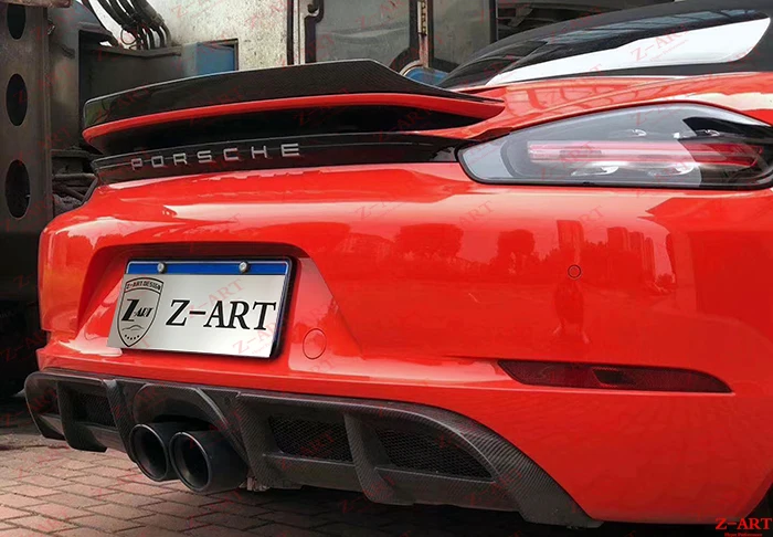Оригинальный Z ART углеродное волокно тюнинг пакет для Porsche Boxter cayman из циркониевого