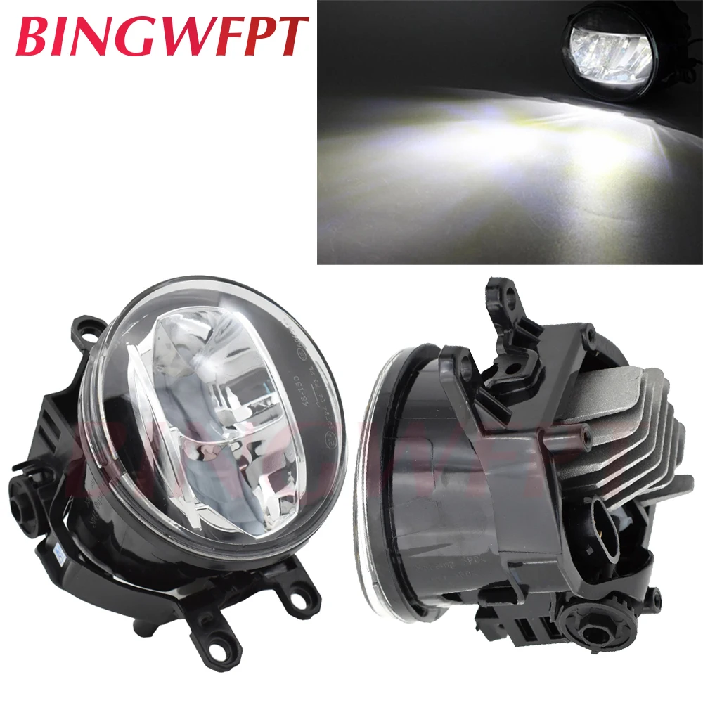 2 шт./пара (правый + левый) передний бампер автомобиля высокой яркий светодиодный