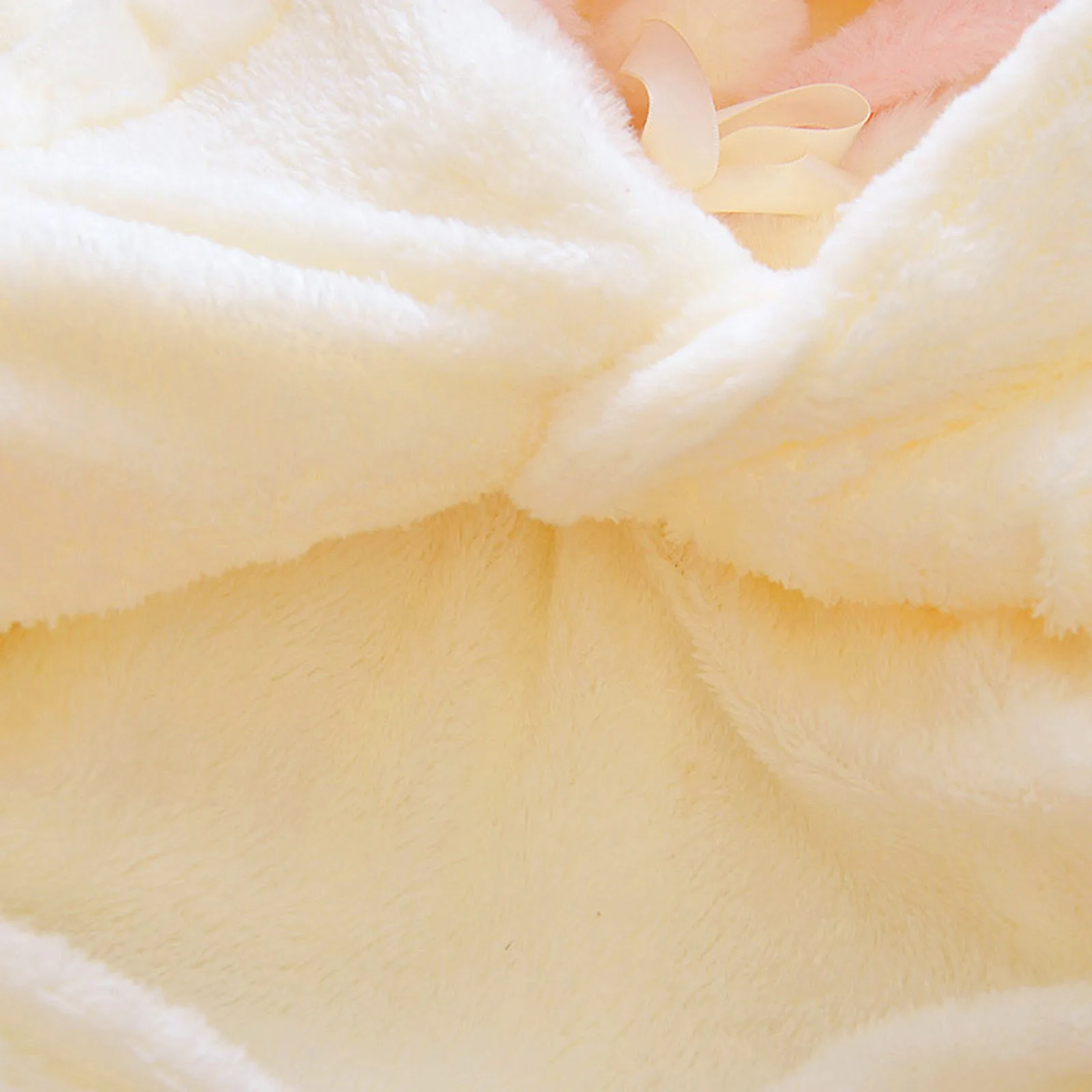 Флисовое зимнее теплое однотонное пальто для маленьких девочек накидка куртка