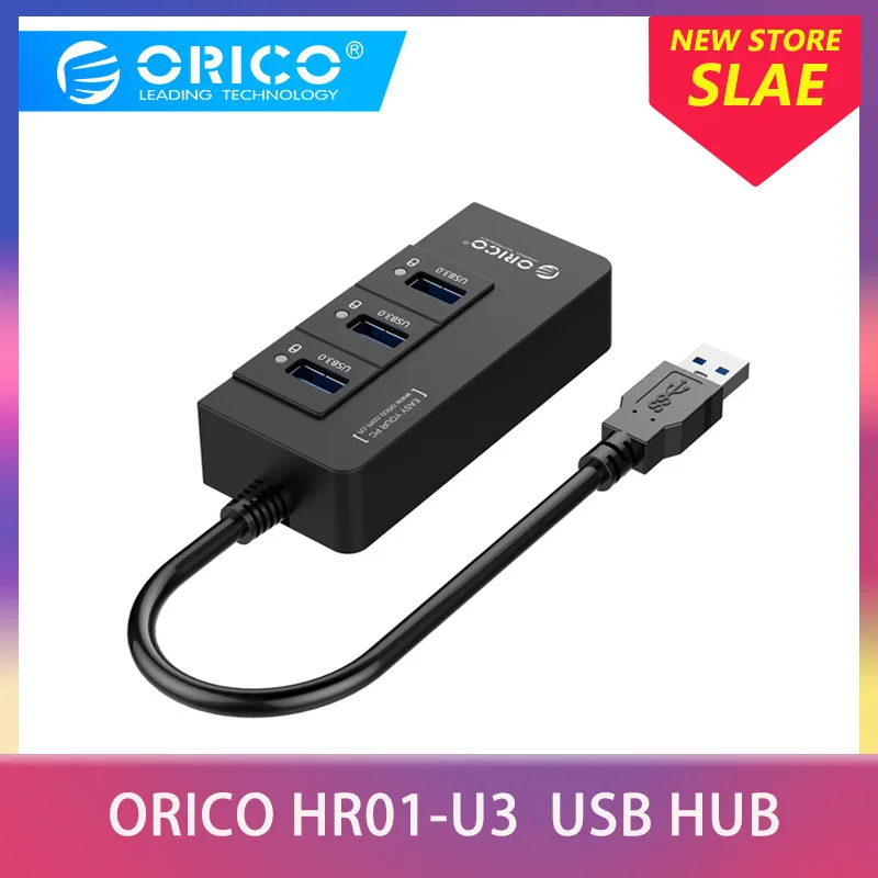 ORICO USB 3 0 Настольный концентратор порта питания гигабит Ethernet LAN сетевой адаптер