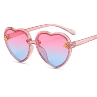 love heart children sunglasses for girl little bee plastic boy sun glasses baby eyewear gafas de sol toddler infant glasses 2021