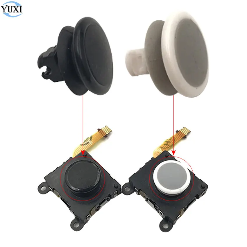 

YuXi для PSV 1000 3D Аналоговый джойстик Сменный колпачок для Sony Psv ita PS Vita PSV 1000 кнопочный джойстик клавишный колпачок