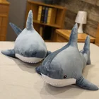 1 шт., плюшевая игрушка в виде акулы, 80100 см