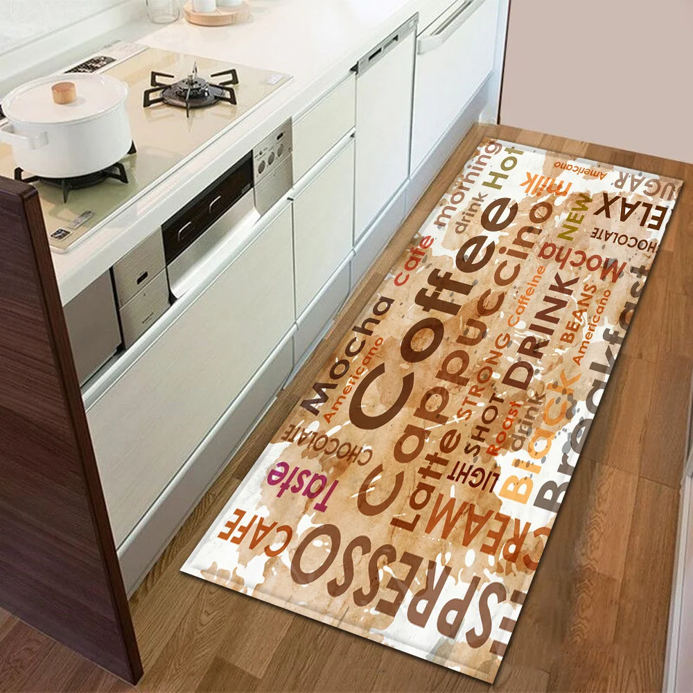 

Современный кухонный коврик, коврик для входной двери, ковер для спальни, гостиной, домашний Коврик для прихожей и ванной, нескользящее напо...