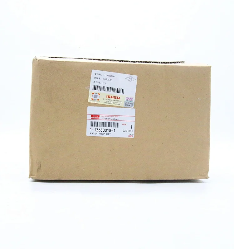 

GENUINE WATER PUMP AND CORROSION RESISTOR PUMP ASM; WATER,W/GASKET 1136500181 1-13650018-1 FOR 6BD1 6BG1 4BG1 4BD1