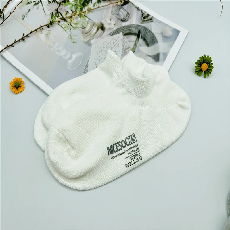 

BP Boutique 5Pairs/Lot Men Boat Invisible Socks Comfortable Breathable Quality Cotton Ankle Male Socks