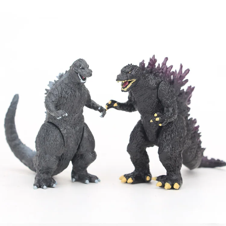 

6pcs/set Gojira Pvc Figure Model Toys Hands Moveable