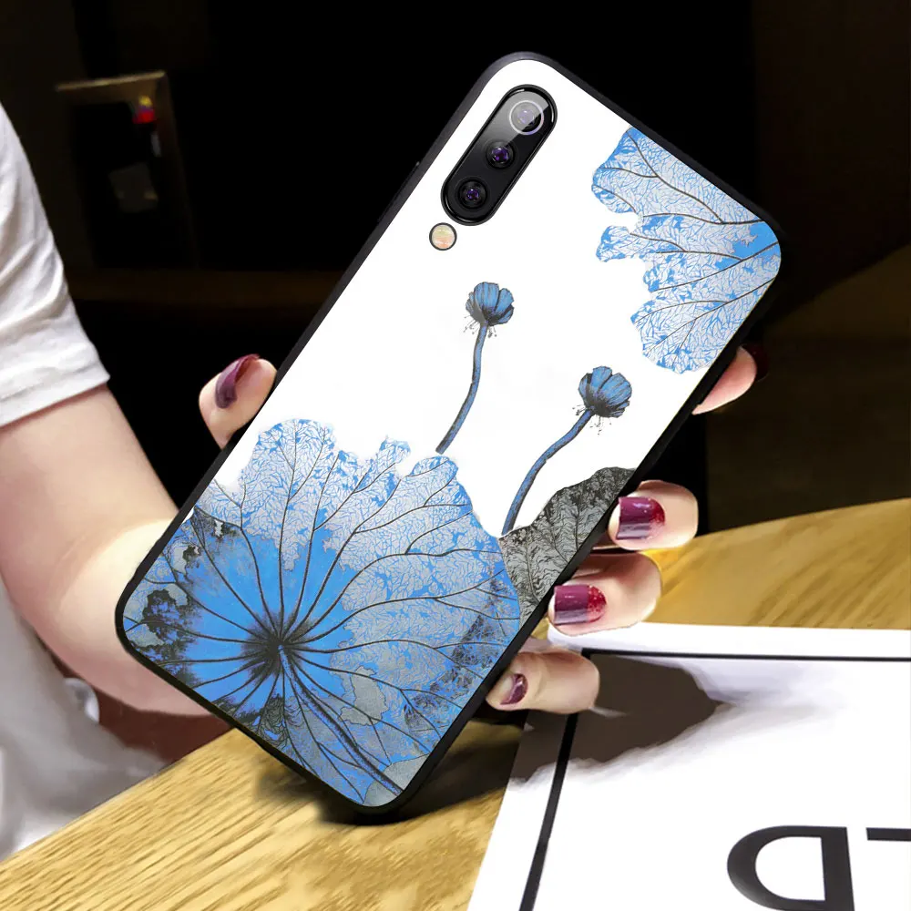 Для huawei honor 20 pro чехол Mofi для huawei honor V20 8X max чехол 6X9 10 lite цветок флора девушка женщина Индивидуальные розовый синий