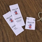 Пользовательская швейная этикетка, логотип или текстовая бирка, персонализированный бренд, печать этикеток, Бесплатная доставка (MD1181)