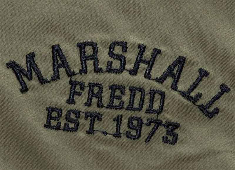 

MORUANCLE Men's Military Style Cargo Shirts With Embroidery Fashion Army Tactical Shirt Tops Outdoor Wear 100% Cotton Green