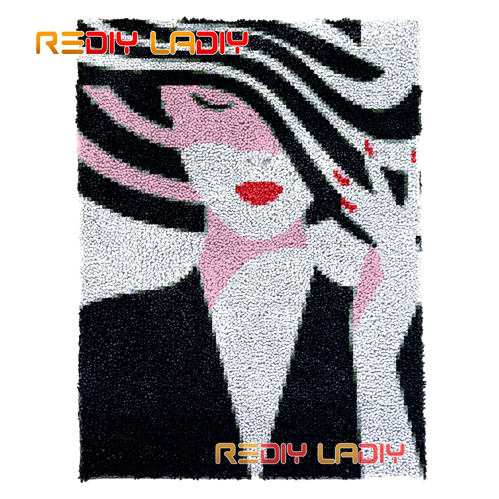 

Модный ковер с защелкой, искусственная Подушка, ковер «сделай сам», набор ковровых покрытий, крупная пряжа, рукоделие, настенный гобелен, ис...