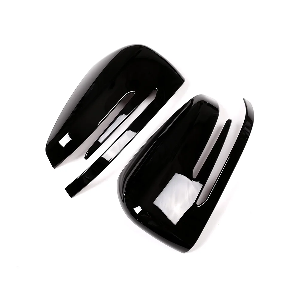 

1 Pair Car Side Rearview Mirror Cap Cover Trim for Mercedes Benz A B C E S CLA GLK GLA Class W204 W246 Auto Accessories