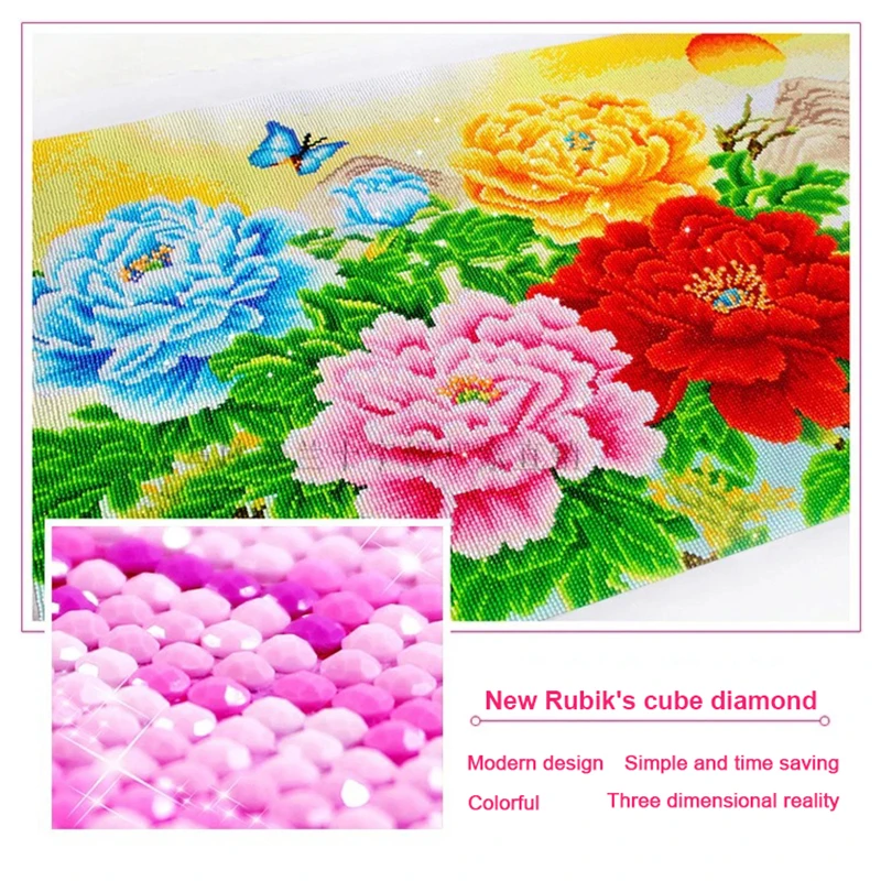 5D алмазная живопись по номерам квадратные четыре сезона дерево Набор для вышивки