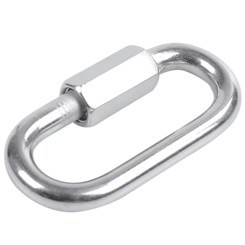 Винтовые ворота из нержавеющей стали скалолазание карабин 6 мм|Аксессуары для