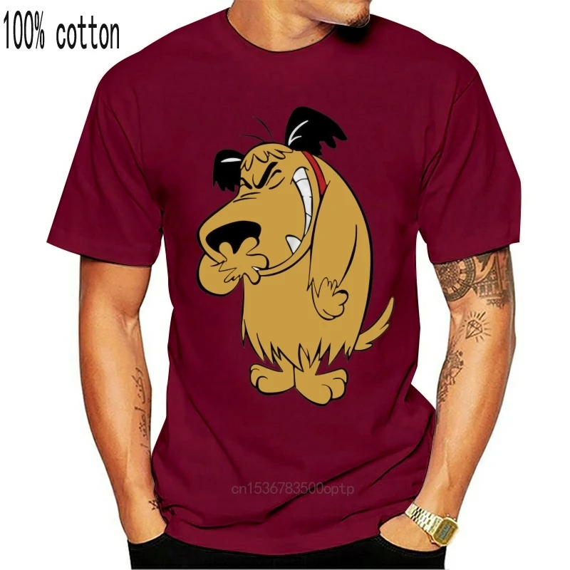 

Mens T-Shirt Muttley 3-Dick Dastardly Series Wacky Races Penelope Yankee Doodle