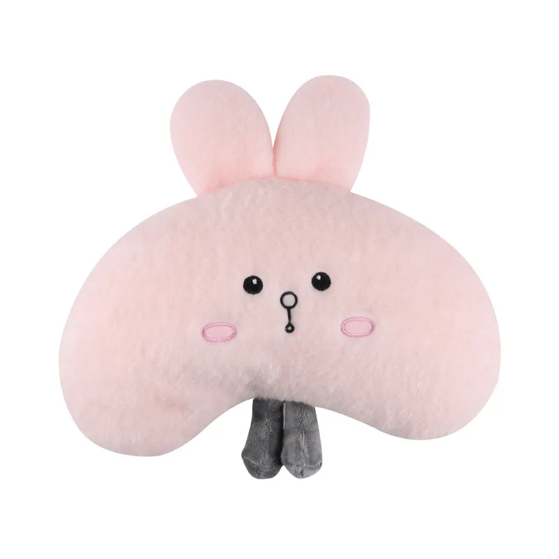 Автомобильная подушка под шею с милым Кроликом мягкая поясничная поддержка