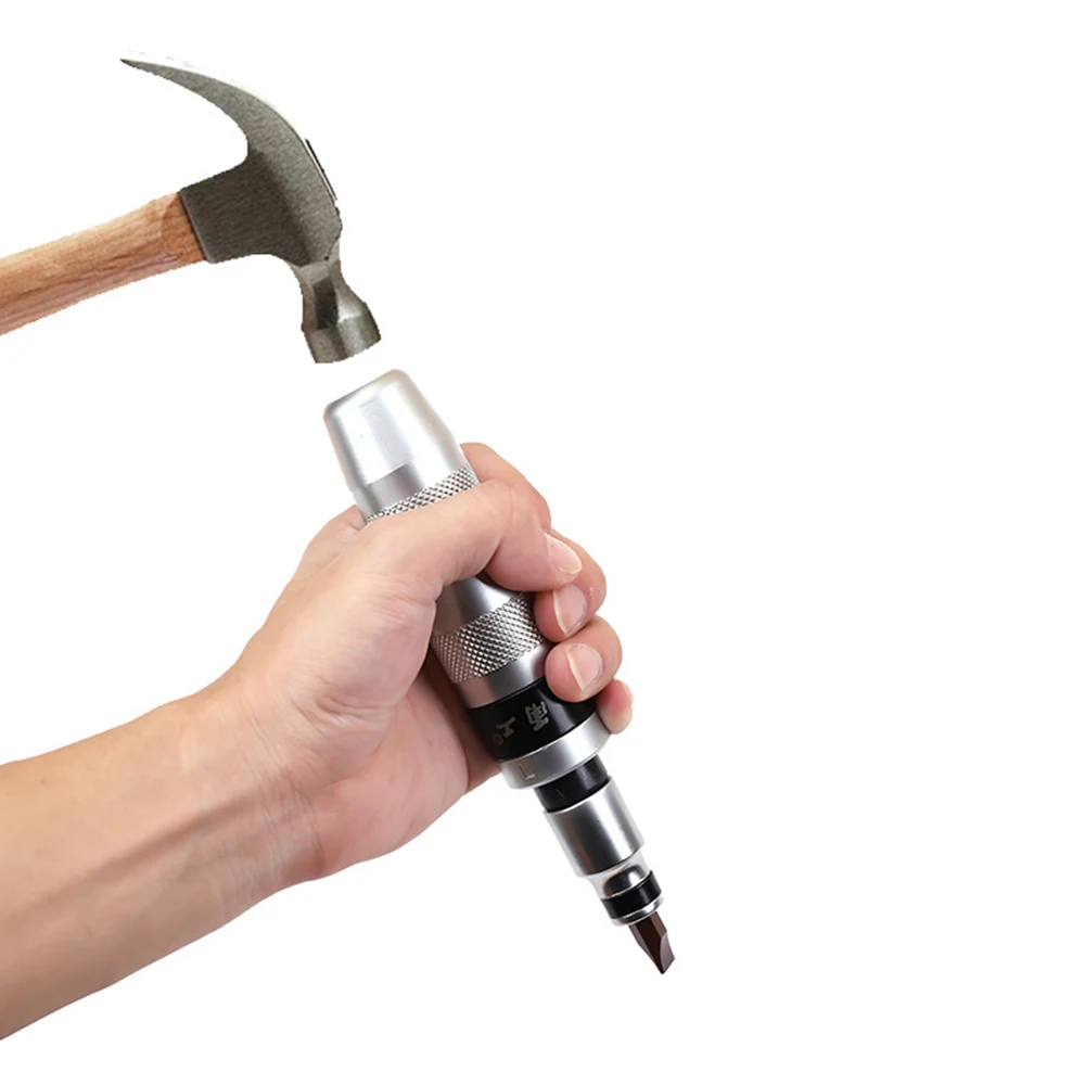 Сверхмощная ударная отвертка 12 шт. Набор бит S2 сломанный винт экстрактор для