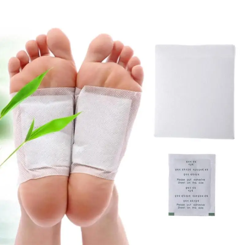 Пластырь для ног из Натурального уксуса 10 шт. пластырь Детокс-программы патчи
