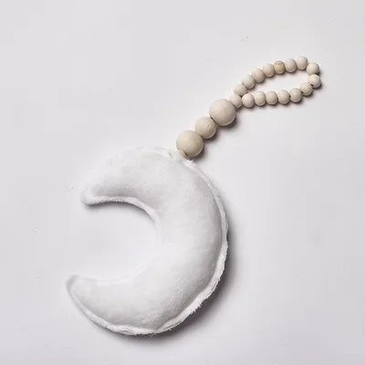 white-moon 2 м ручной работы Макарон цветной шар украшение с шариками детская палатка декор комнаты аксессуар настенный подвесной кулон K0001 - Цвет: white-moon