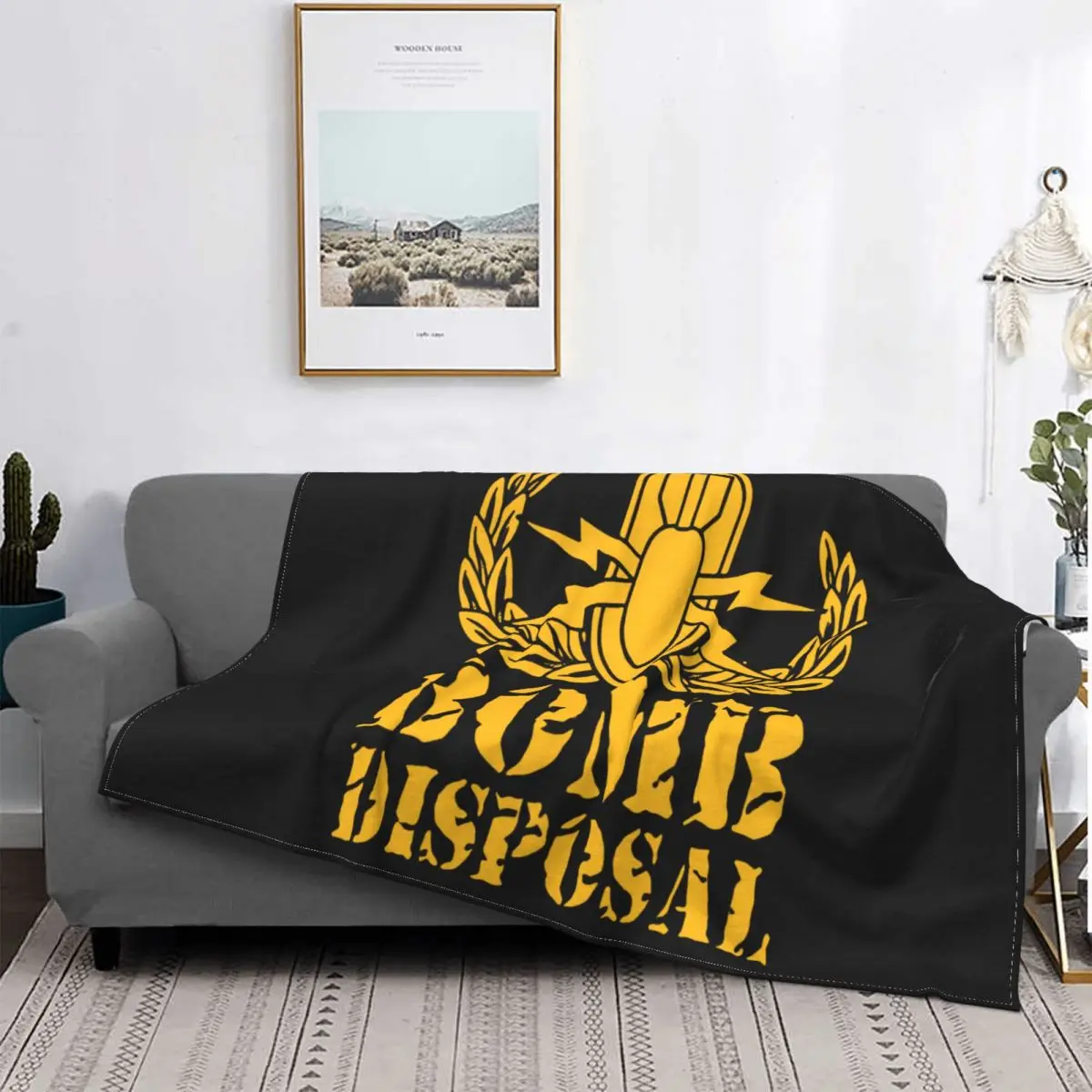 

Eod You Wouldnt-Manta a cuadros con capucha para niños, para cama colcha, manta con capucha