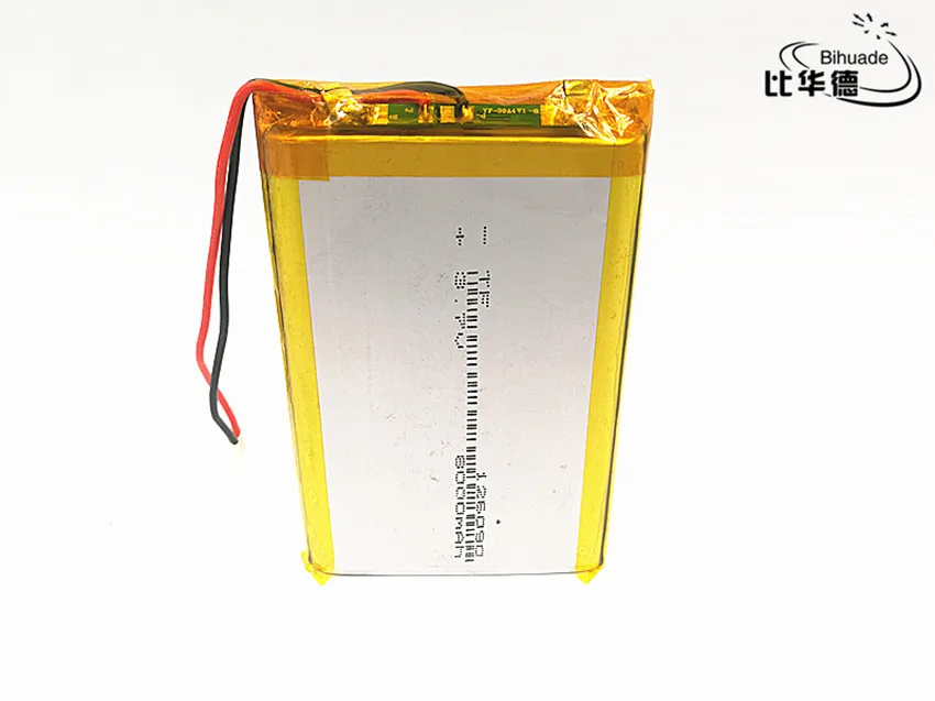 126090 3.7v 8000mAh lithium ion rechargeable battery for GPS POWER BANK