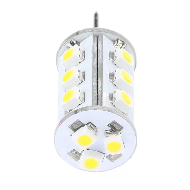 

Бесплатная доставка, 15 светодиодных ламп GY6.35 SMD 3528 1,4 Вт 12 В переменного тока/12 В постоянного тока/24 В постоянного тока, белый и предупредител...