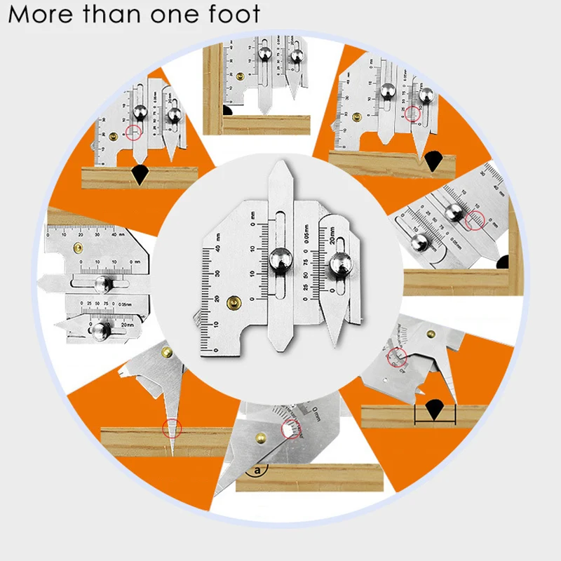 Калибровочная сварочная бусина высота сварочного зазора линейка