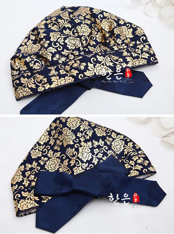 

New Children Kids Boy Girl Hanbok Cap Korean Traditional Baby Birthday Hat Korean National Boy Hat Pary Game Dress