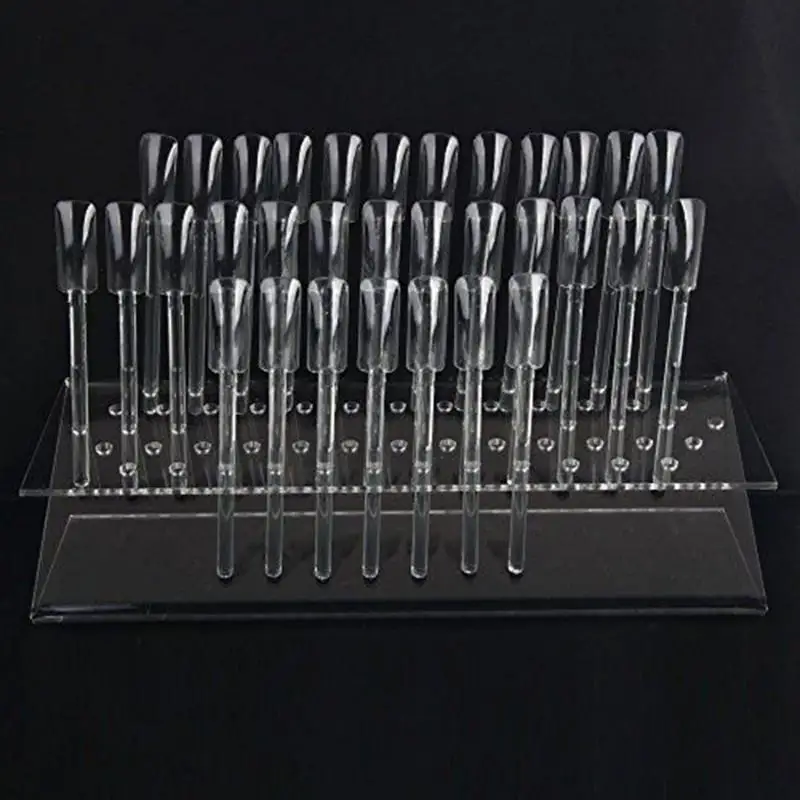 64 Stick стойки тренировки инструмент для накладывания лака ногтей УФ гель