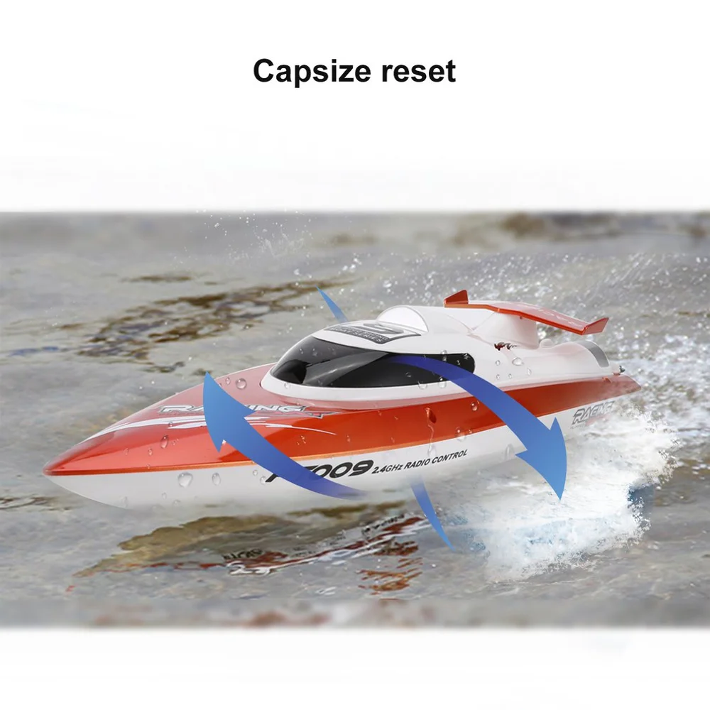 Новый Feilun FT009 2 4G 4CH водяное охлаждение RC гоночный катер скорость 30 км/ч