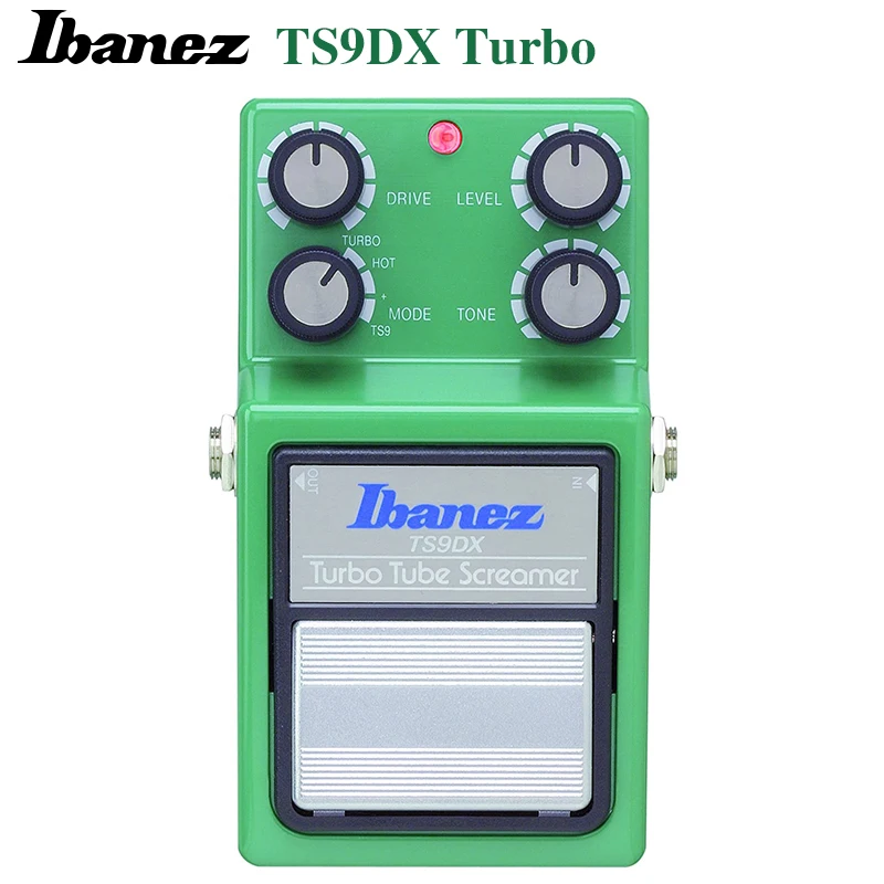 Педаль овердрайва для гитарных эффектов Ibanez Turbo Tube Screamer TS9DX | Привод тон и уровень