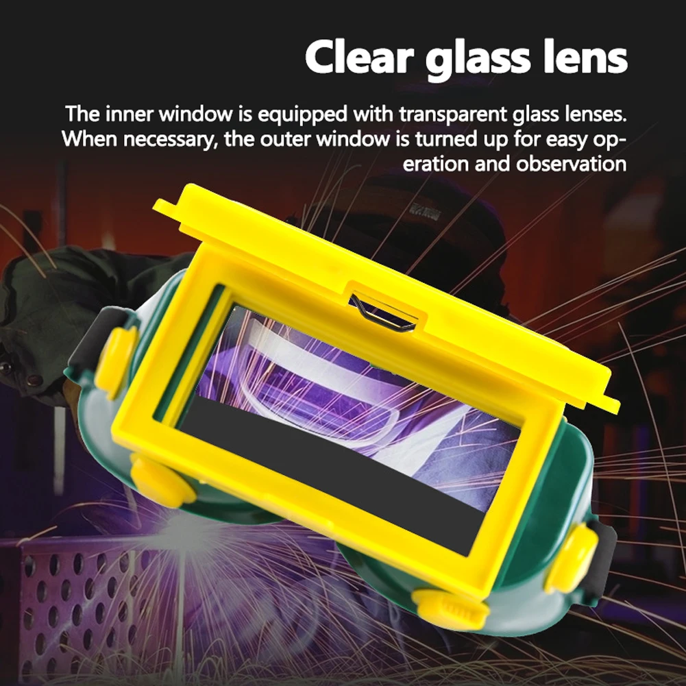 

Solar Power Automatic Variable Light Argon Arc Welding Electric Welding Glasses Welding Antiglare Protections Weld Glasses