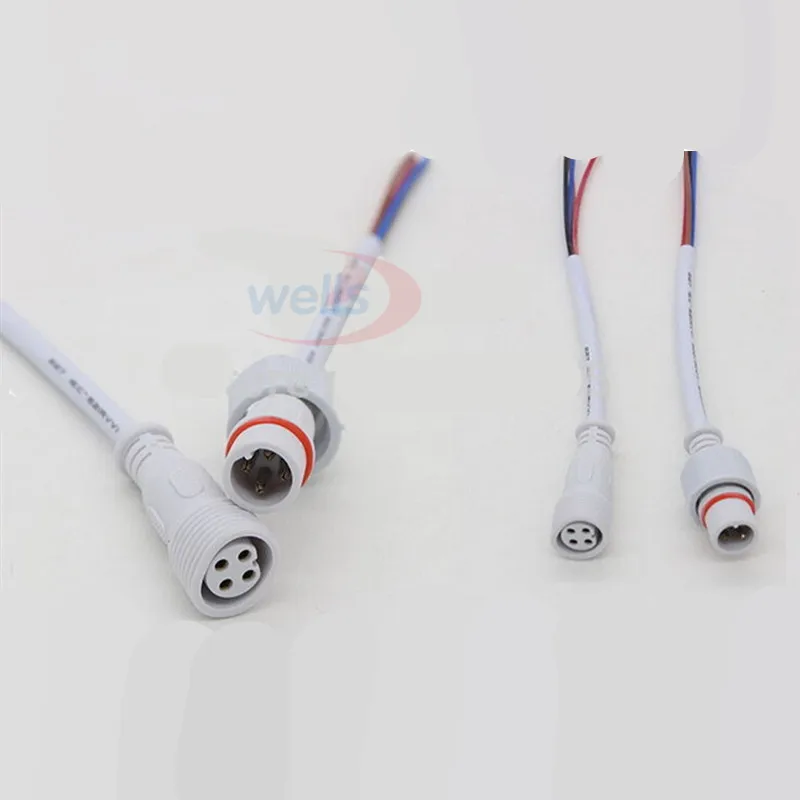 5/10/20/50 пар водонепроницаемый кабельный разъем 2 контактный/3 контактный/4