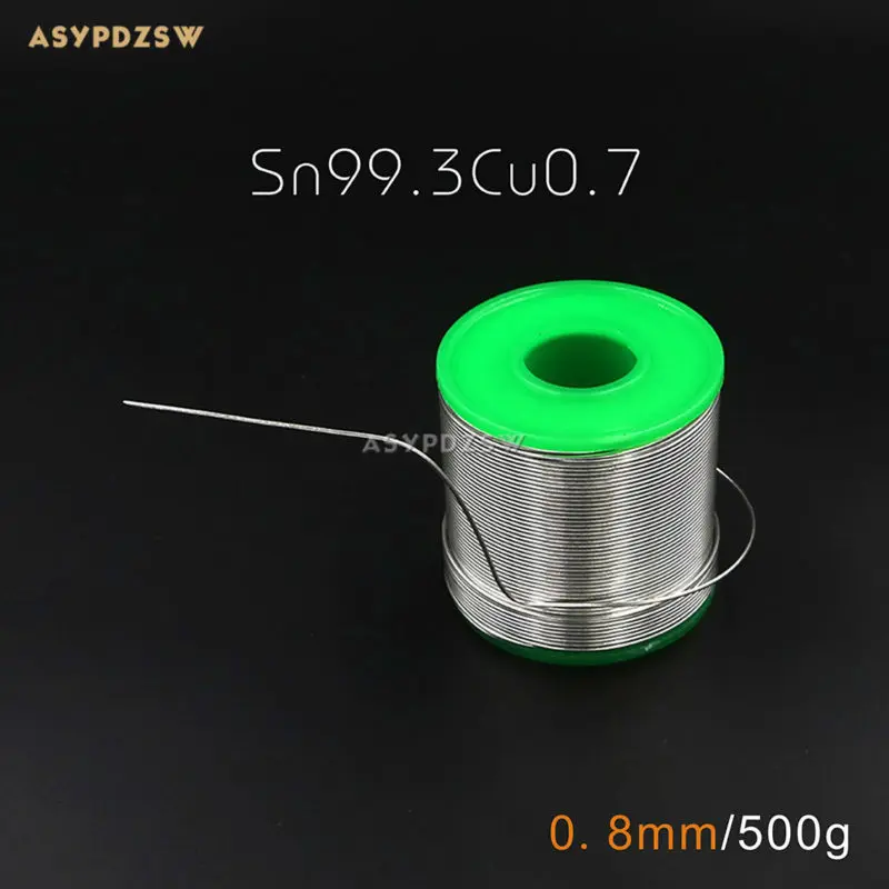 

High quality Rosin type Tin wire 0.8 mm/500g Japan original Sn99.3Cu0.7 Green environmental lead-free solder wire