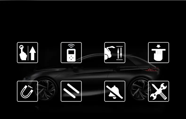 Подходит для toyota harrier-19 автомобильные аксессуары Электрический задний дверь модифицированный датчик ноги багажника Авто подъемный задний дверной переключатель набор