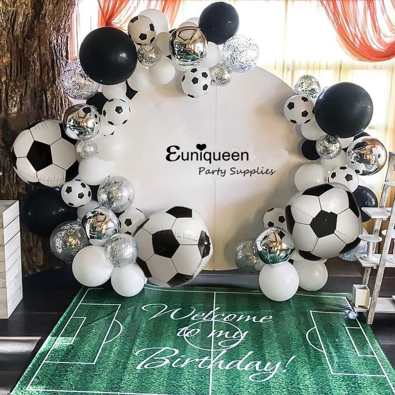 Soccer Party Boys Birthday Party Decoration Adult Balloon Arch Sports Boy Theme Football Party Favor Soccer Ball image 2