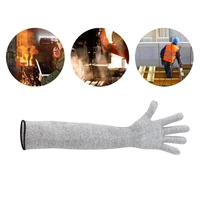 durable arm guard sleeve non pilling reliable arm work protection cover gloves for moving anti puncture arm sleeve