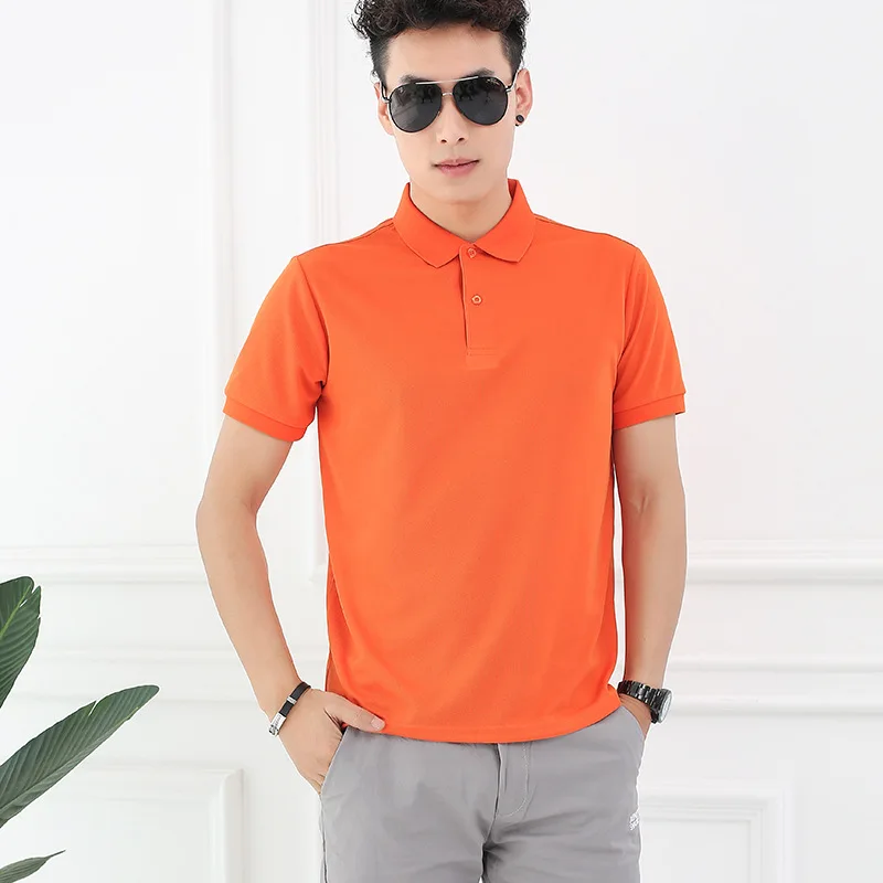 Мужской Быстросохнущий комбинезон с коротким рукавом и отложным воротником