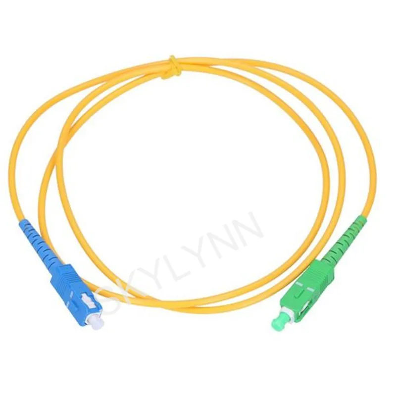 Горячая Распродажа 50 шт SC/APC-SC/UPC Simplex Single Mode G652D OS2 1 метр 2 0 мм волоконно-оптический
