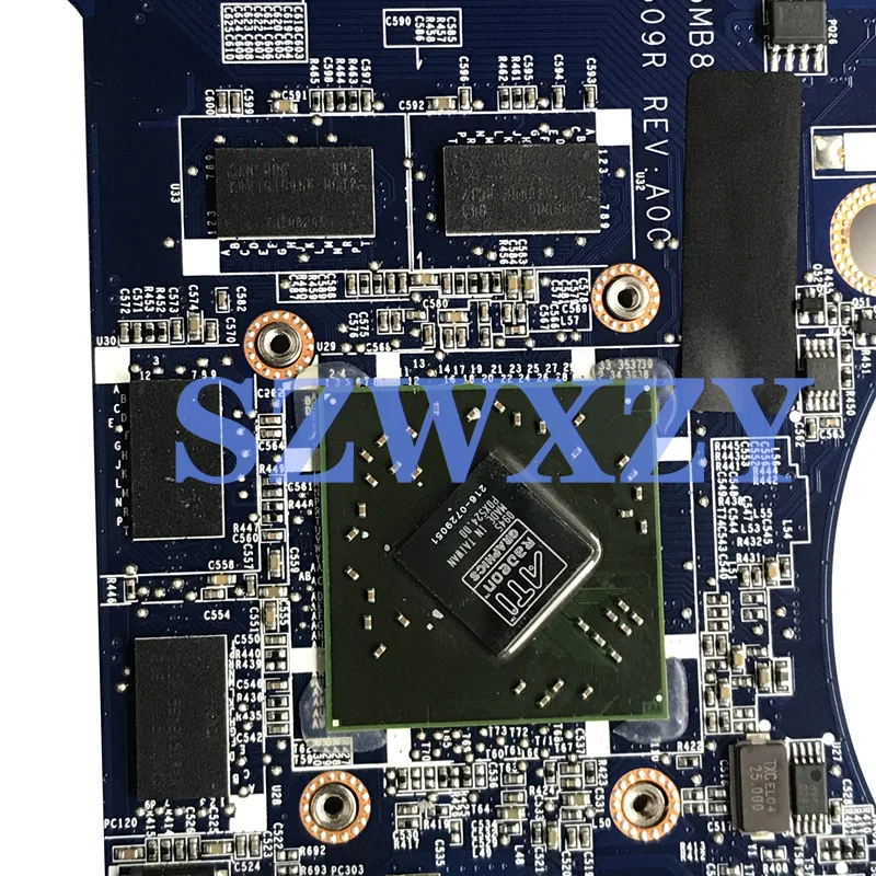 SZWXZYCN 0Y507R для DELL XPS 1645 Y507R материнская плата ноутбука с графической картой HD4670 1 гб